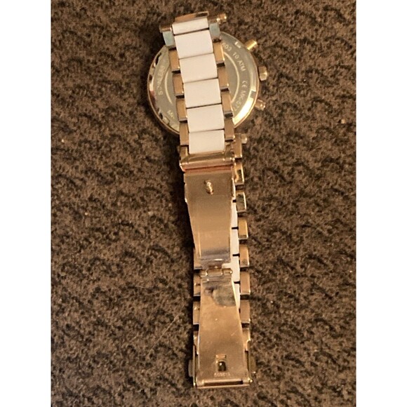 Michael Kors Womems Analog Watch Crystal Bezel MK=5774 Stainless Steel Caseback - Picture 5 of 7